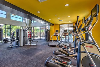 Fitness Center With Updated Equipment at Metro Gateway, California, 92503